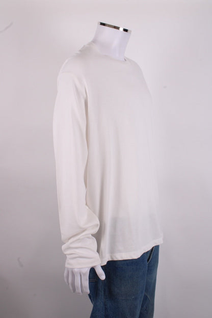Jil Sander+ L/S Logo Patch Top White XXL | XXL, White