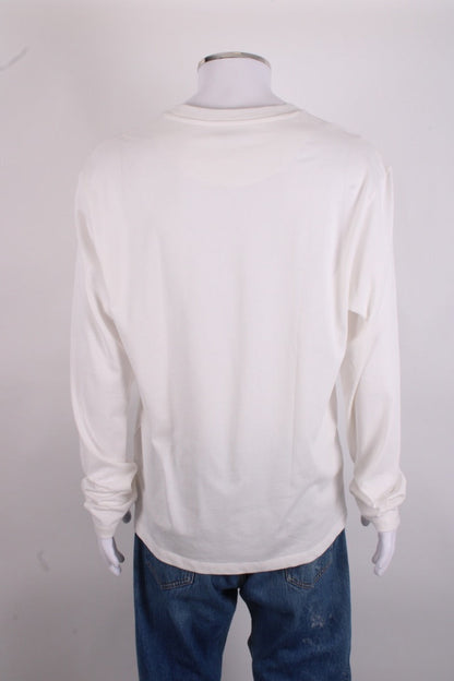 Jil Sander+ L/S Logo Patch Top White XXL | XXL, White