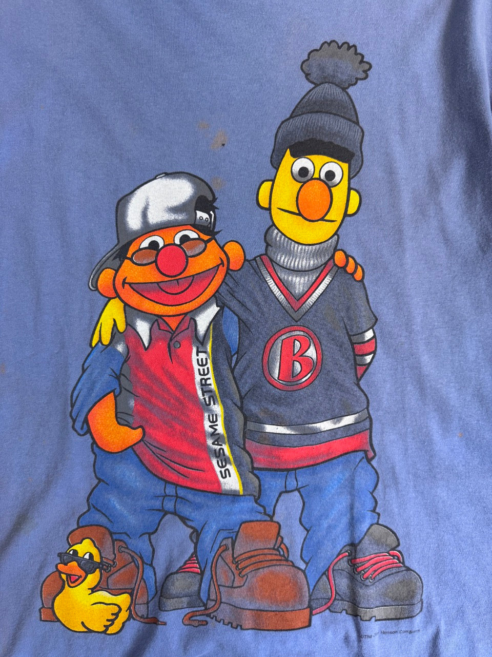 90s Sesame Street Distressed Single Stitch Graphic Tee
