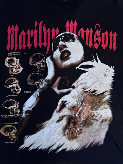 Rare Marilyn Manson Black Graphic Tee