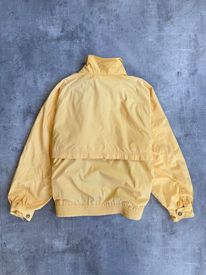 Burberry Mustard Zip Up Harrington Jacket