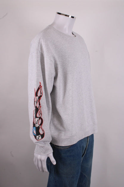 Chrome Hearts x Matty Boy Brain Graphic Print Jogger Co-ord Grey/ Multi Coloured XXL | XXL, Grey