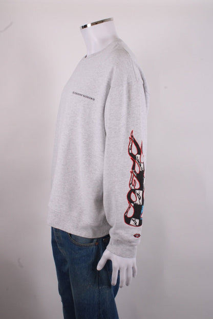 Chrome Hearts x Matty Boy Brain Graphic Print Jogger Co-ord Grey/ Multi Coloured XXL | XXL, Grey