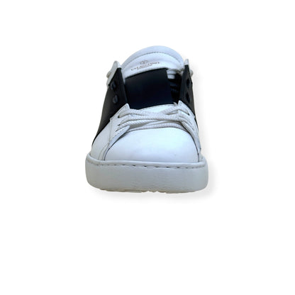 VALENTINO GARAVANI OPEN SNEAKER SNEAKER WHITE / BLACK 44.5 / UK10.5 | UK 10.5, Black