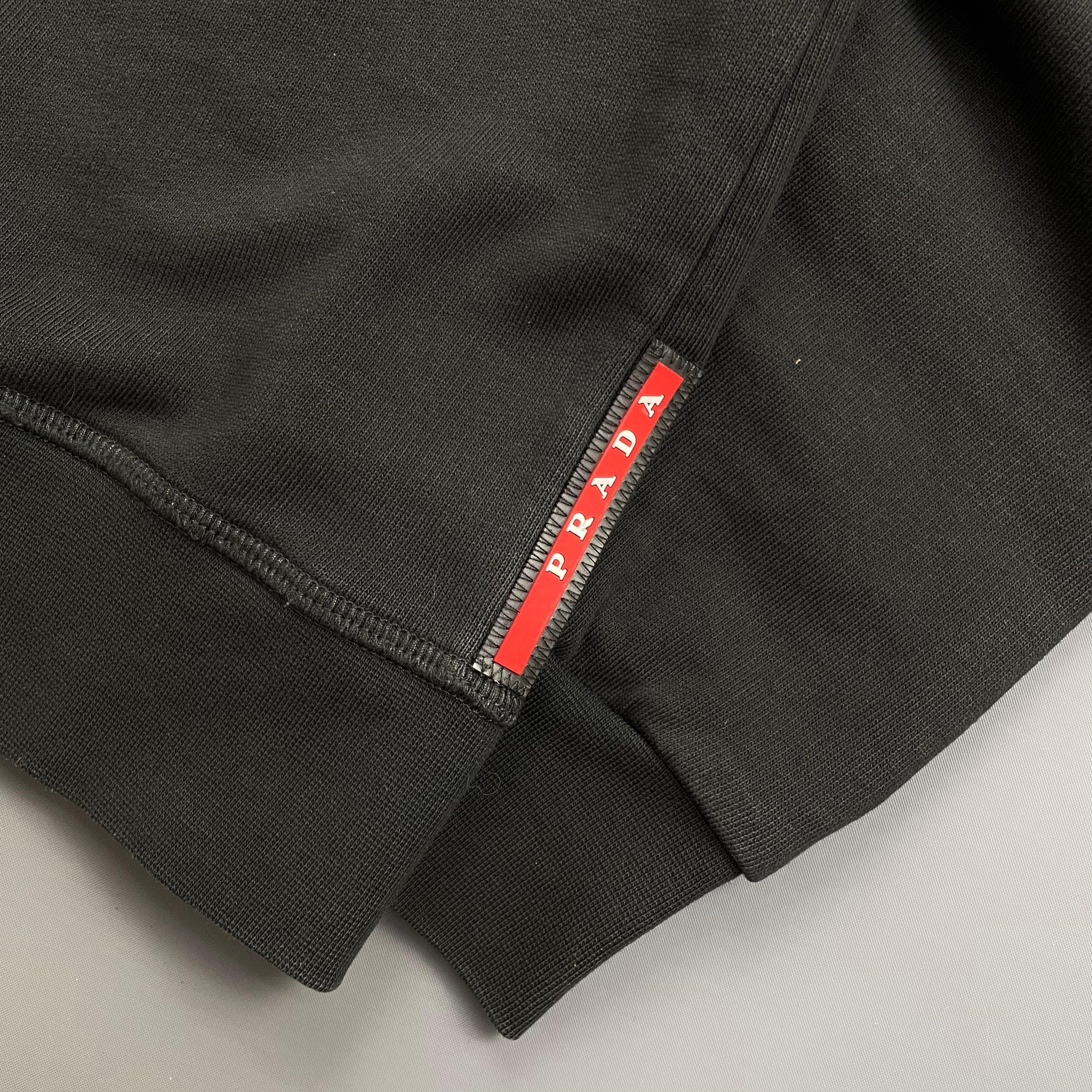 トップス Prada Sport Khaki Grey 2014 Nylon Hoodie Prada Sport Khaki Grey 2014 Nylon Hoodie