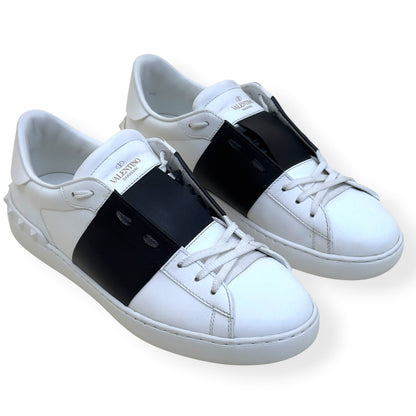 VALENTINO GARAVANI OPEN SNEAKER SNEAKER WHITE / BLACK 44.5 / UK10.5 | UK 10.5, Black