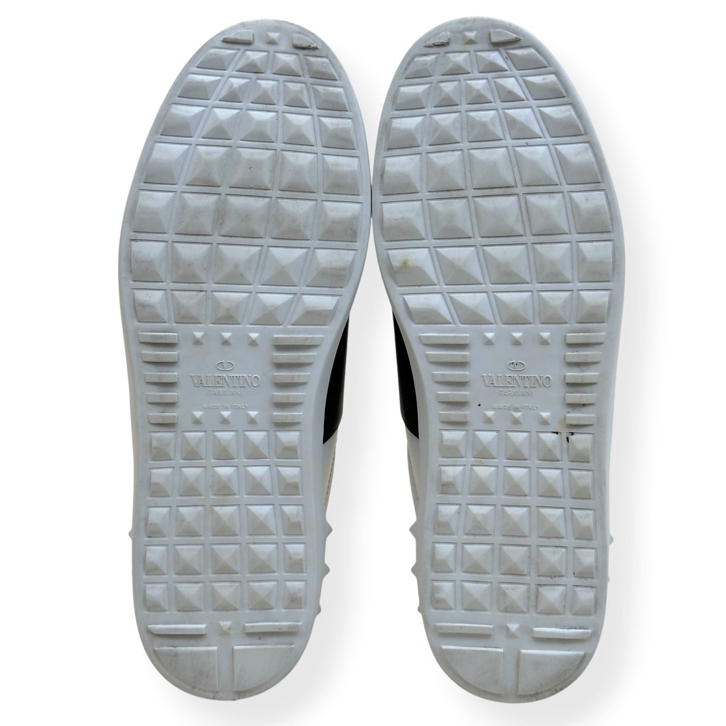 VALENTINO GARAVANI OPEN SNEAKER SNEAKER WHITE / BLACK 44.5 / UK10.5 | UK 10.5, Black