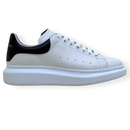 ALEXANDER MCQUEEN OVERSIZED LEATHER SNEAKER WHITE / BLACK 43.5 / UK9.5 | UK 9.5, Black
