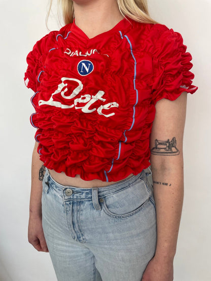 VT Rework: Napoli FC 'Pia 8' Sheered Football Shirt