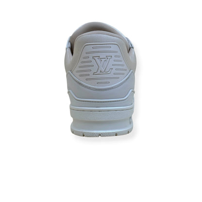 LOUIS VUITTON LEATHER LV TRAINER WHITE UK8.5 | UK 8.5, White