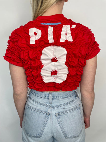 VT Rework: Napoli FC 'Pia 8' Sheered Football Shirt