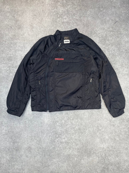 VT Rework : Prada Asymetric Zip Reworked Techincal Jacket SC: 5782