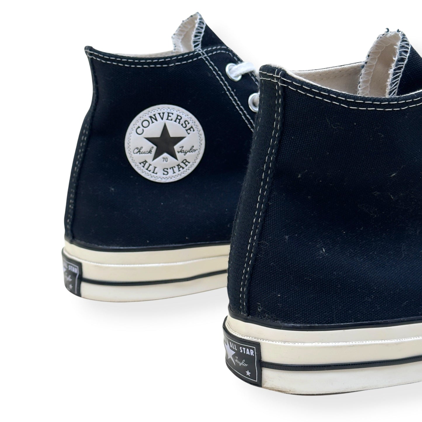 CONVERSE CHUCK TAYLOR ALL STAR 70 HIGH TOP SNEAKER BLACK / WHITE UK10 | UK 10, Black