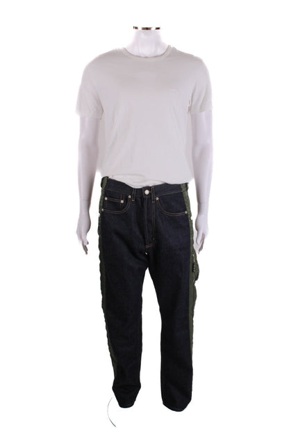 Alexander McQueen Jeans Blue/ Khaki 50 | O/S, Blue