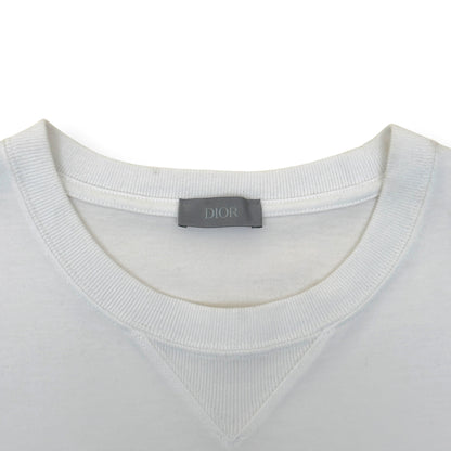 DIOR X JUDY BLAME EMBROIDERED SAFETY PIN T-SHIRT WHITE XXL | XXL, Red