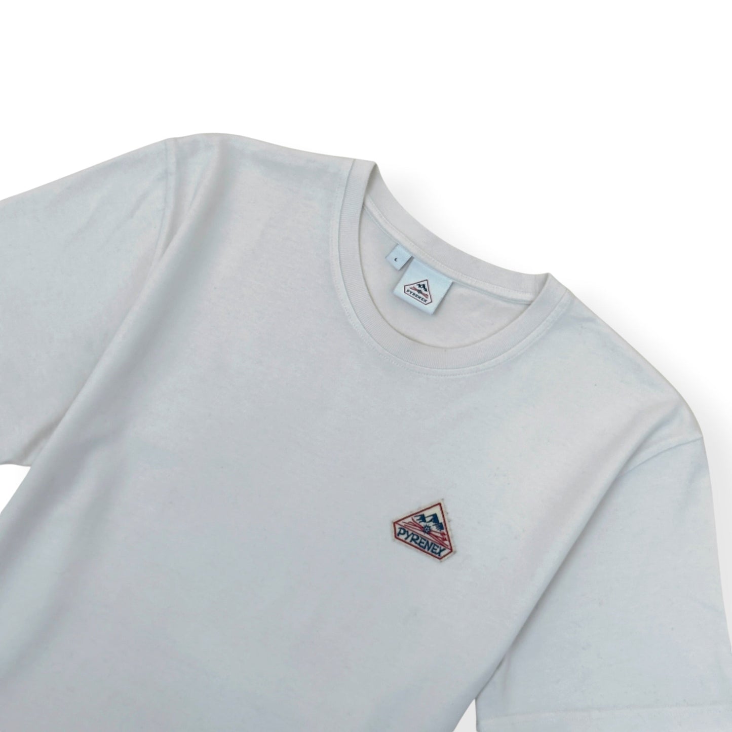 PYRENEX ECHO COTTON LOGO T-SHIRT MILK L | Large, Milk White