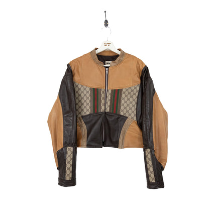 VT Rework: Gucci Cropped Leather Jacket