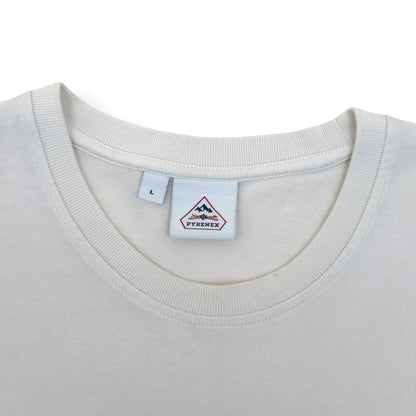 PYRENEX ECHO COTTON LOGO T-SHIRT MILK L | Large, Milk White