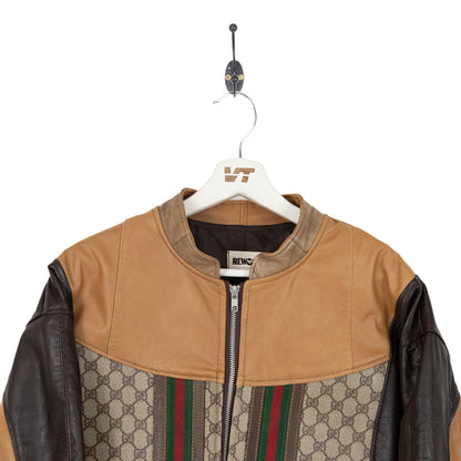 VT Rework: Gucci Cropped Leather Jacket