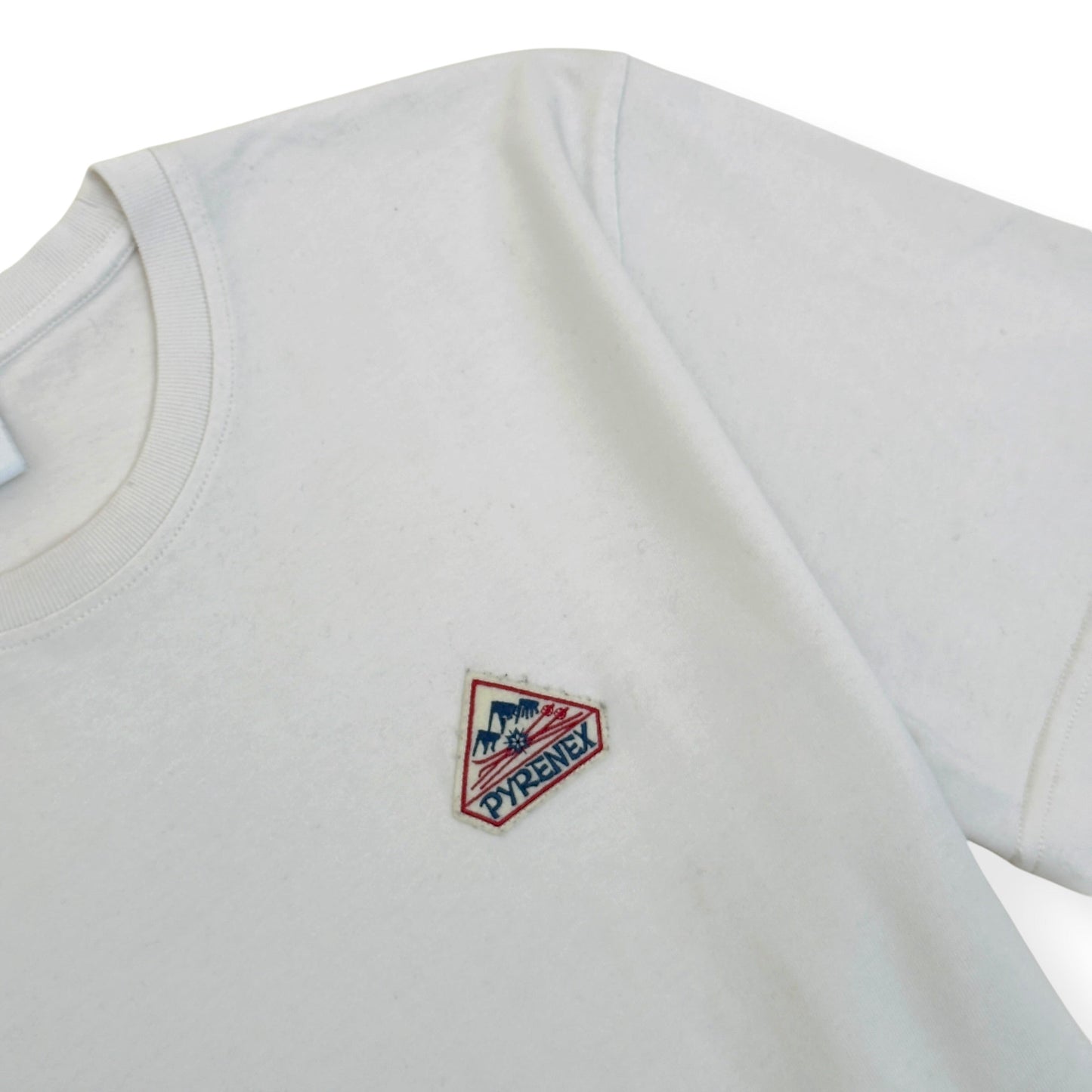 PYRENEX ECHO COTTON LOGO T-SHIRT MILK L | Large, Milk White