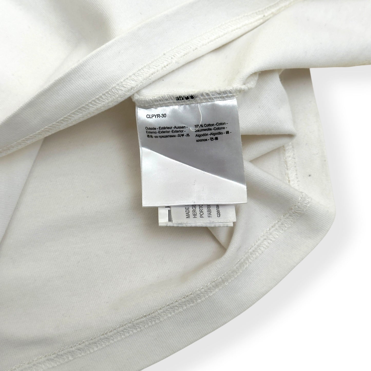 PYRENEX ECHO COTTON LOGO T-SHIRT MILK L | Large, Milk White
