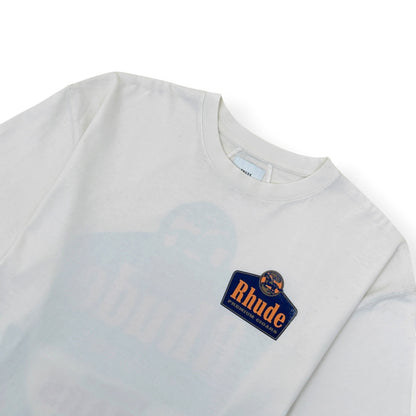 RHUDE GRAND CRU T-SHIRT VINTAGE WHITE XL | XL, White