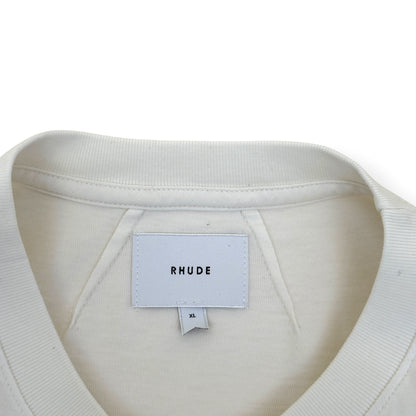 RHUDE GRAND CRU T-SHIRT VINTAGE WHITE XL | XL, White