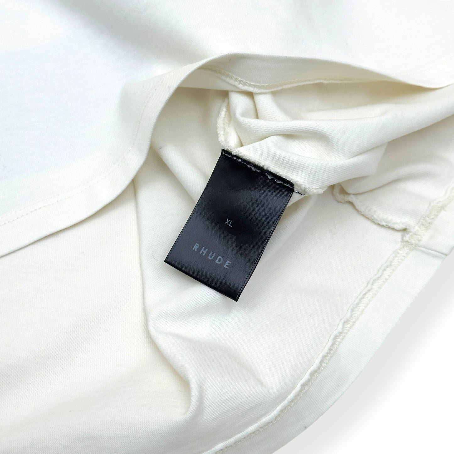 RHUDE GRAND CRU T-SHIRT VINTAGE WHITE XL | XL, White