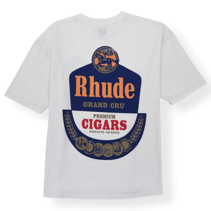 RHUDE GRAND CRU T-SHIRT VINTAGE WHITE XL | XL, White