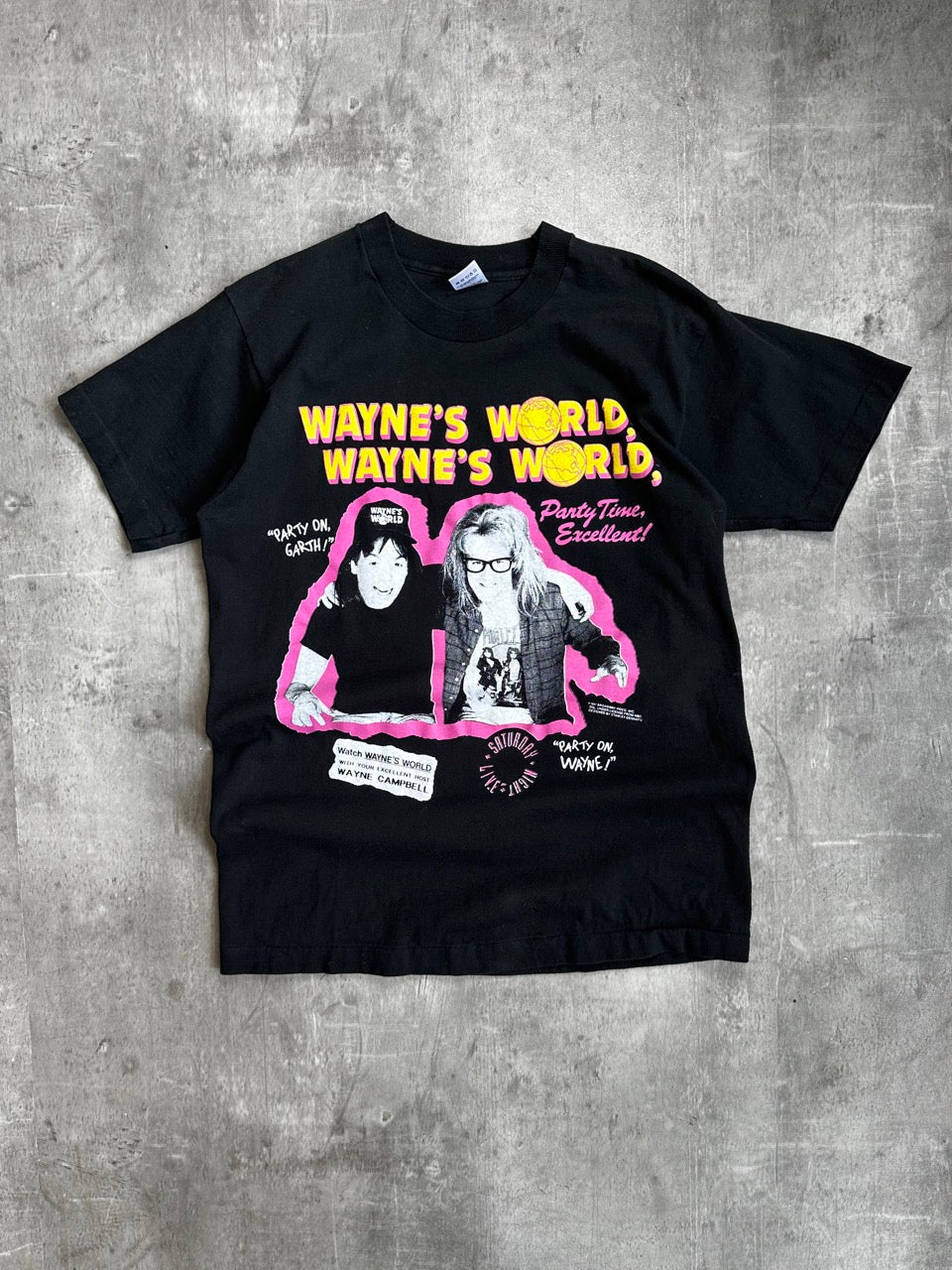 1991 Wayne's World Single Stitch Graphic Tee