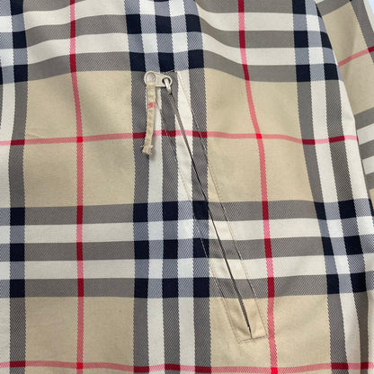 Vintage Burberry Golf 1/4 Zip Jacket, Size XL | O/S, Red