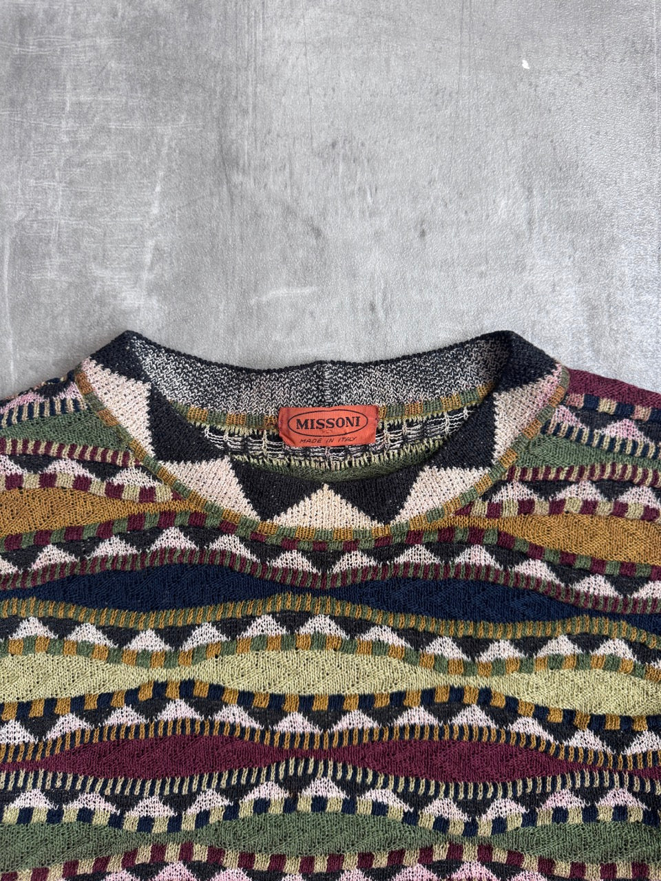 Missoni Patterned Knit Sweater