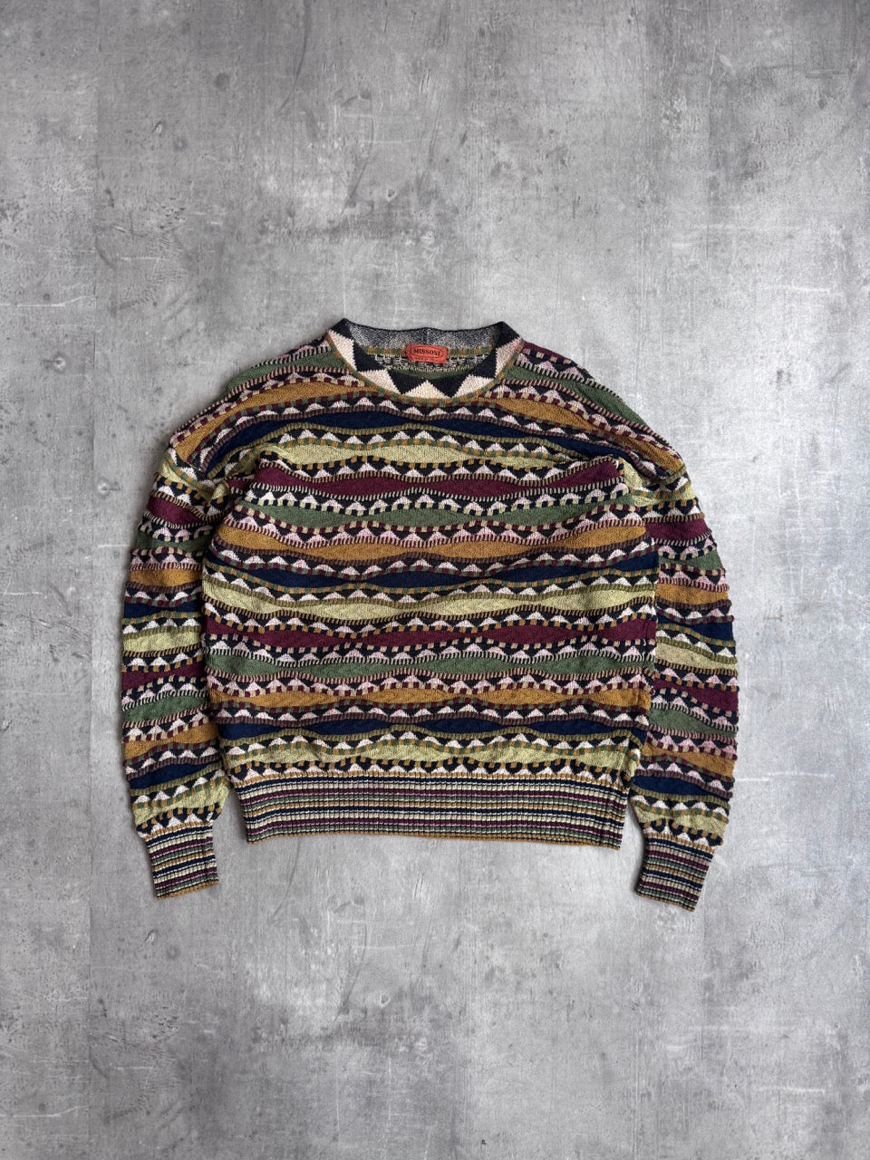Missoni Patterned Knit Sweater