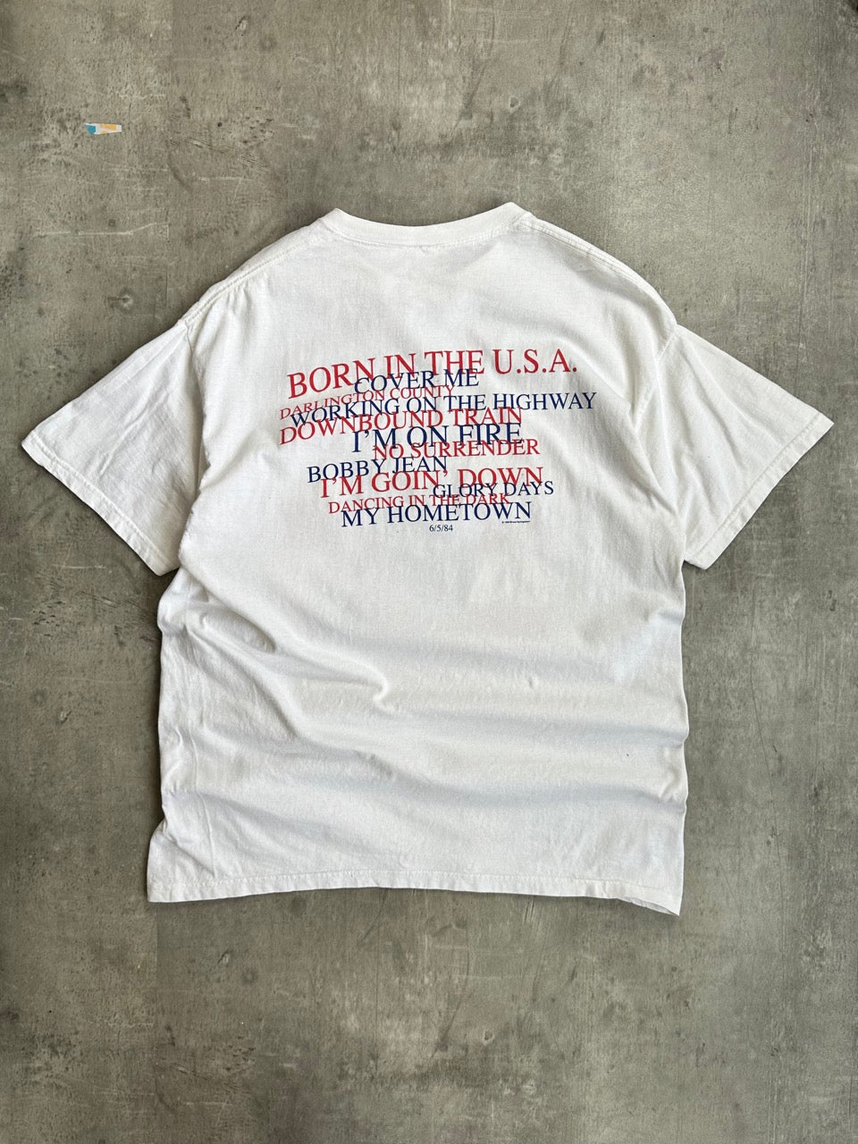 90s Vintage Bruce Springsteen 'Born in The USA' Graphic Tee