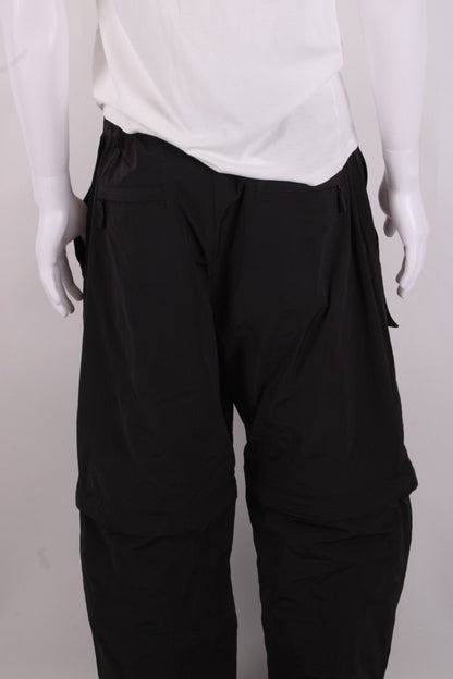 Aime Leon Dore Convertible Cargo Pocket Trousers Black L | Large, Black
