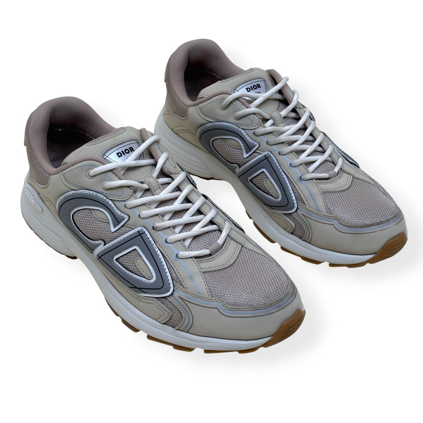 DIOR B30 SNEAKER CREAM 45 / UK11 | UK 11, Cream