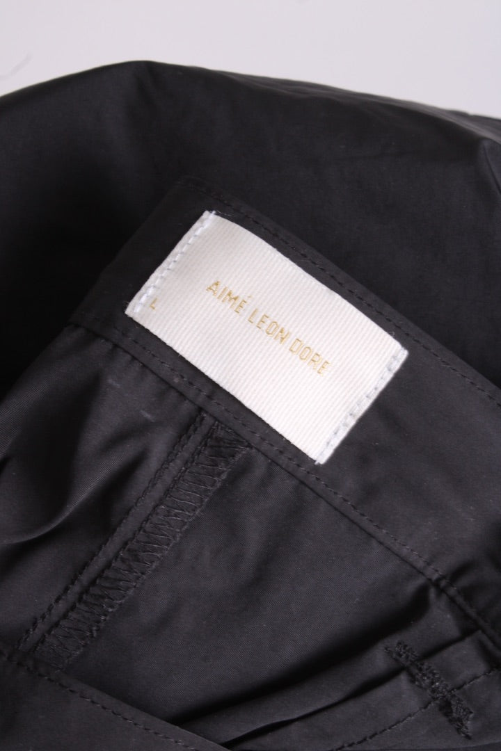 Aime Leon Dore Convertible Cargo Pocket Trousers Black L | Large, Black