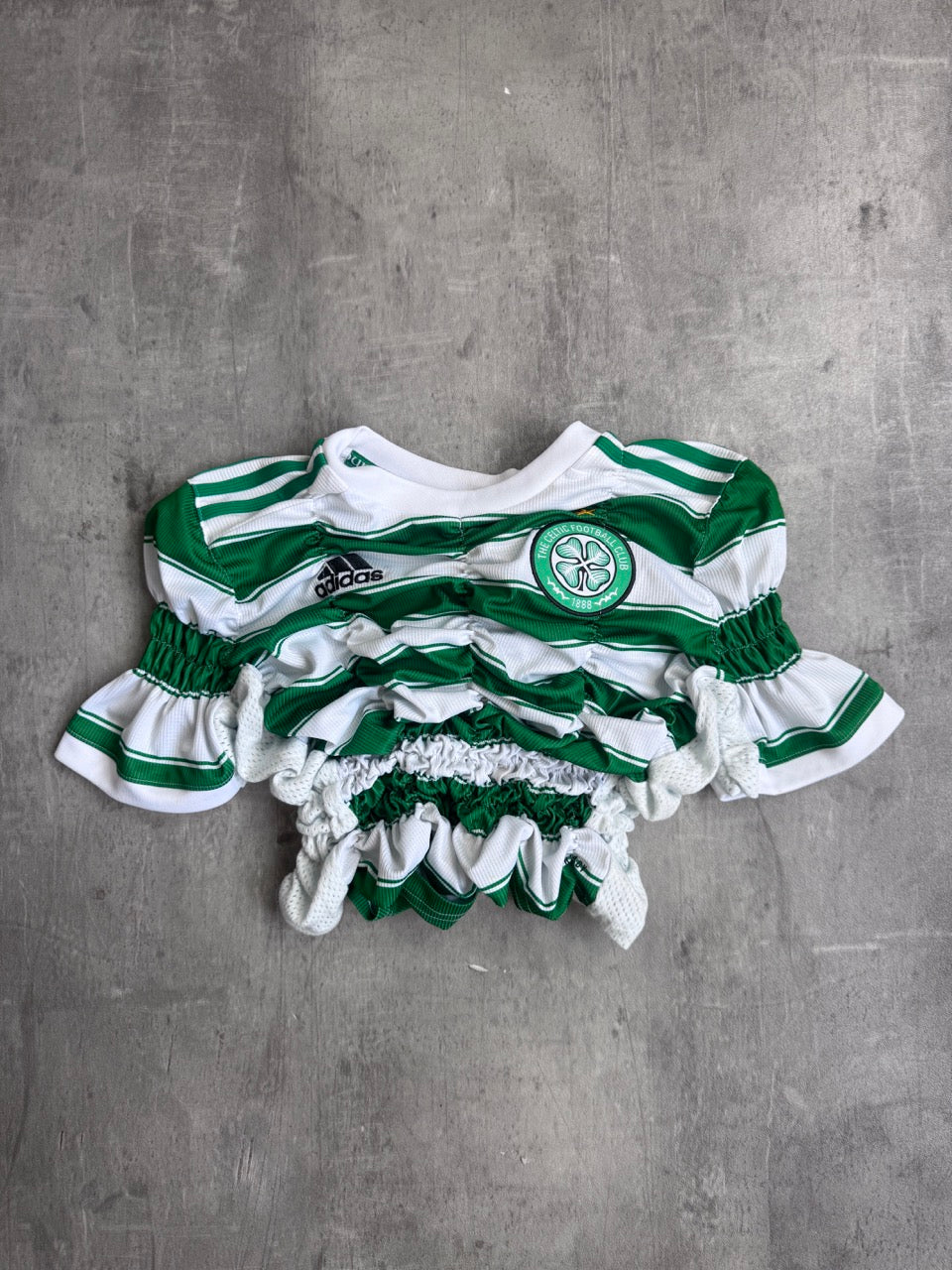 VT Rework: Celtic Football Club x Adidas Rouched Sports Top