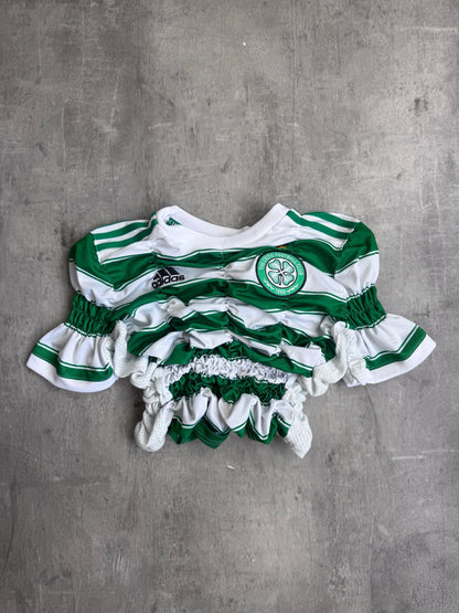 VT Rework: Celtic Football Club x Adidas Rouched Sports Top
