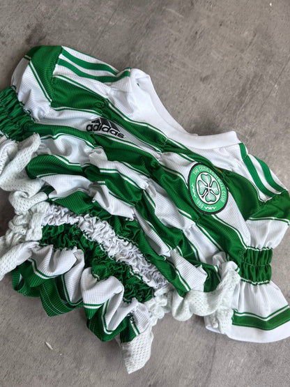 VT Rework: Celtic Football Club x Adidas Rouched Sports Top