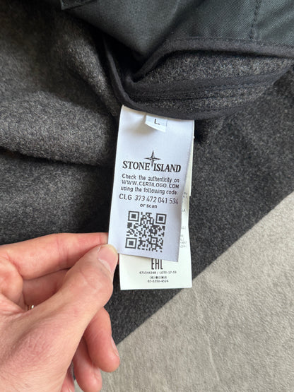 A/W 2017 Stone Island Three Pocket Wool Fleece Parka