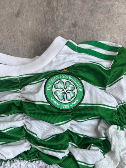 VT Rework: Celtic Football Club x Adidas Rouched Sports Top