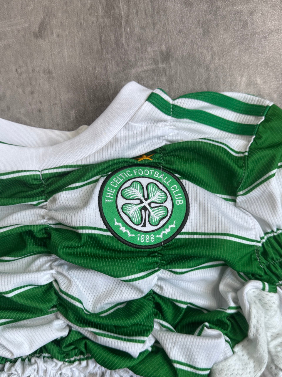 VT Rework: Celtic Football Club x Adidas Rouched Sports Top