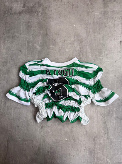 VT Rework: Celtic Football Club x Adidas Rouched Sports Top