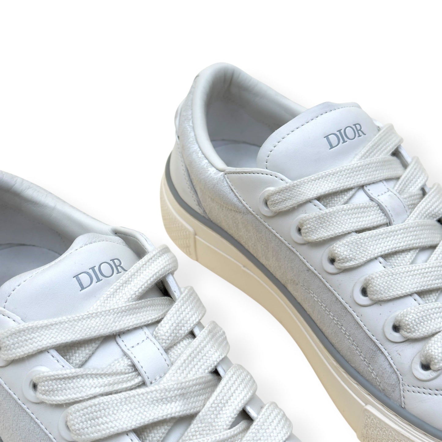 DIOR OBLIQUE B33 SNEAKER WHITE 44 / UK10 | UK 10, White