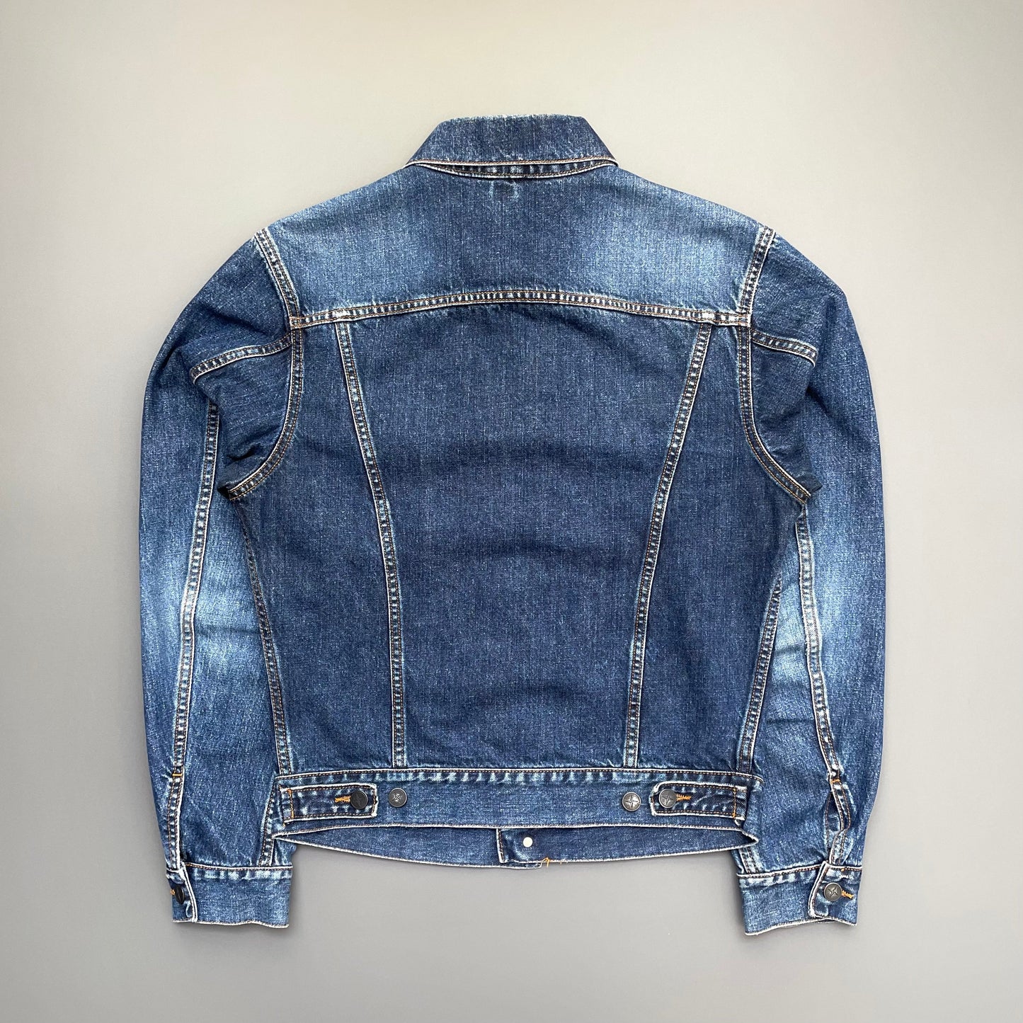 Stone Island Denims Navy 00s Denim Trucker Jacket | Medium, Navy