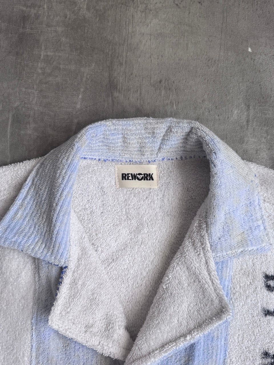 VT Rework: Polo Bear Towel Button Down Shirt