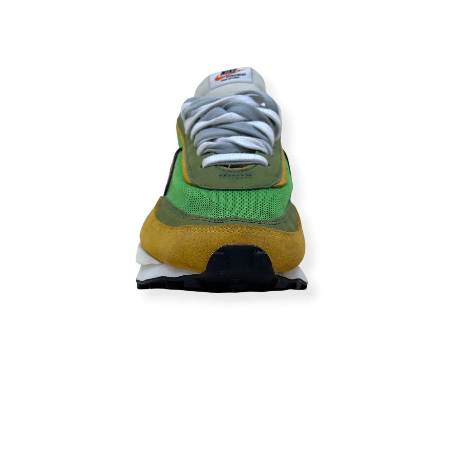 NIKE X SACAI LDWAFFLE SNEAKER GREEN GUSTO UK10.5 | UK 10.5, Green