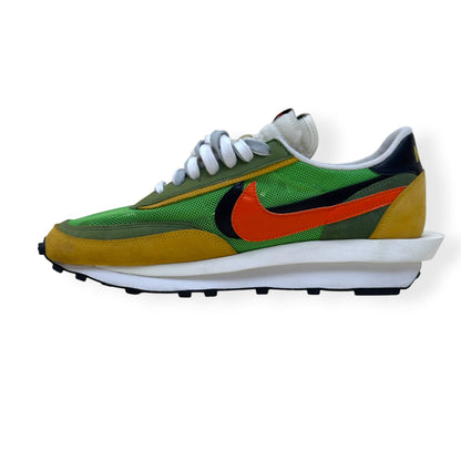 NIKE X SACAI LDWAFFLE SNEAKER GREEN GUSTO UK10.5 | UK 10.5, Green