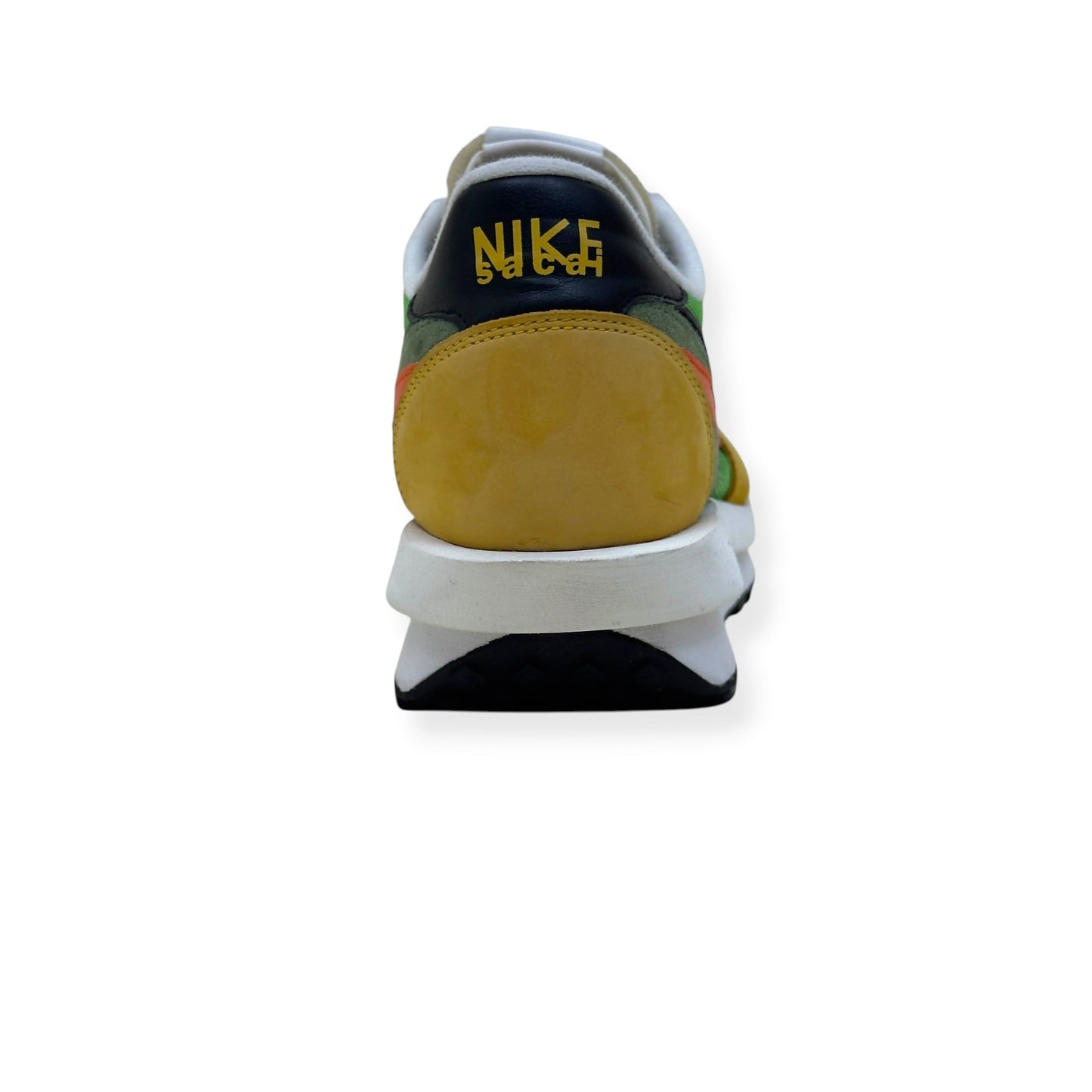 NIKE X SACAI LDWAFFLE SNEAKER GREEN GUSTO UK10.5 | UK 10.5, Green
